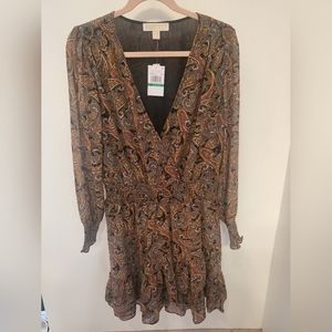 Nwt michael kors julia dress large